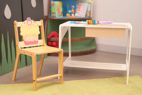 Build And Paint It Yourself Cupcake Chair
