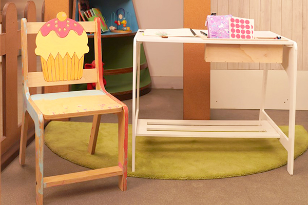 Build And Paint It Yourself Cupcake Chair