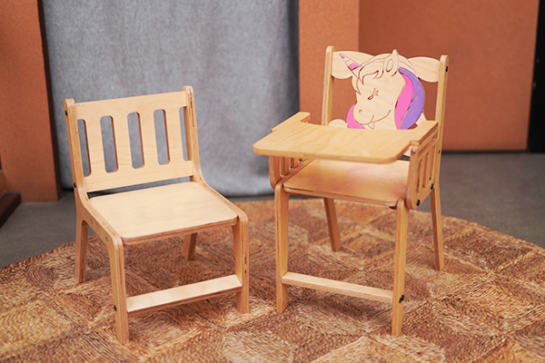 wooden chair for study